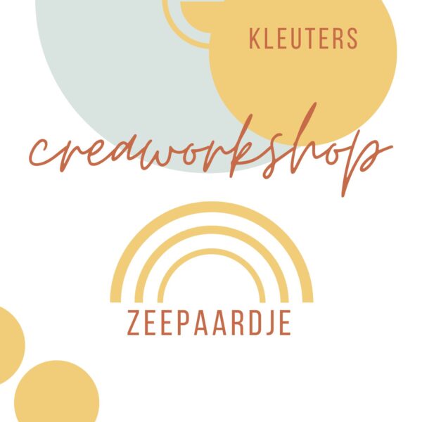 Creaworkshop Kleuters - Zeepaardje