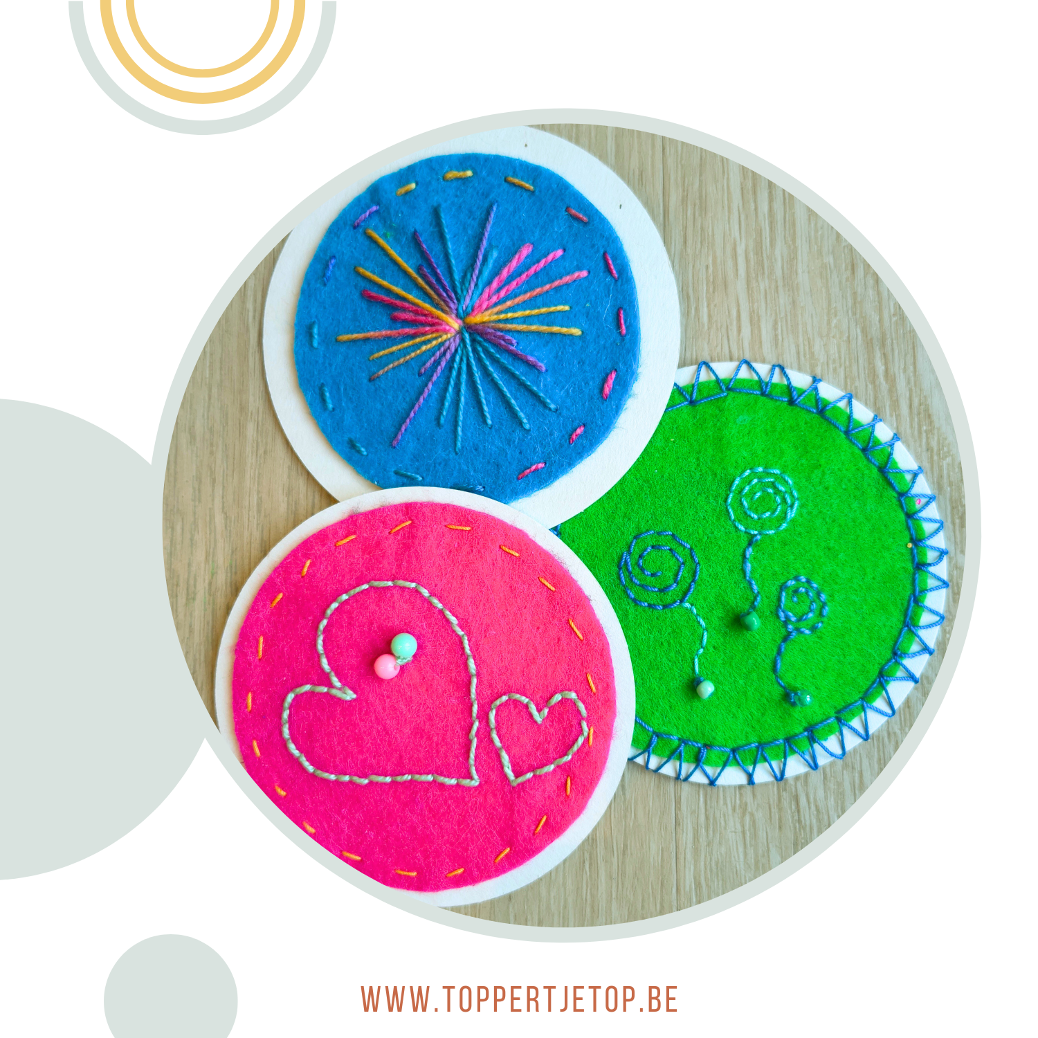 Creaworkshop bestaande uit 5 creasessies - Jeugd456 - Textiel Mix - Herfstreeks 2026 - Afbeelding 5