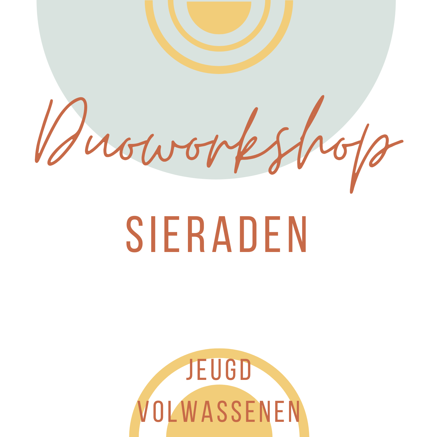 Duoworkshop Jeugd & Volwassenen - Sieraden - 21/12/2026